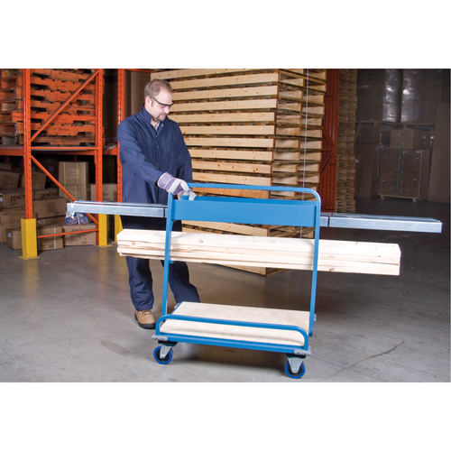 Lumber Cart, 39" x 26" x 45", 1200 lbs. Capacity Brunswick Fyr & Safety