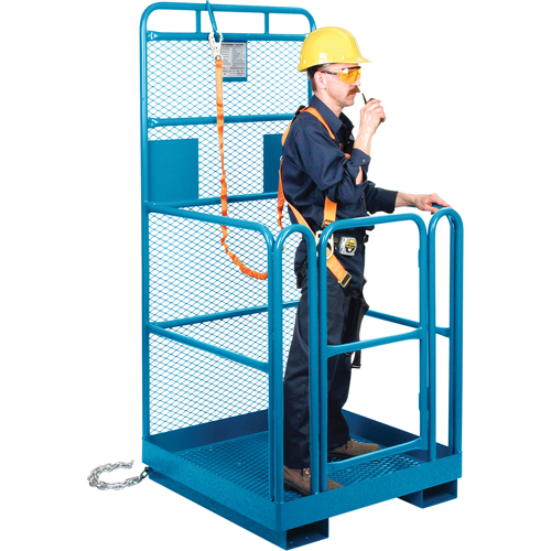 High Work Maintenance Platform, 36" W x 36" D x 72" H, 1000 lbs. Capacity, Steel Brunswick Fyr & Safety