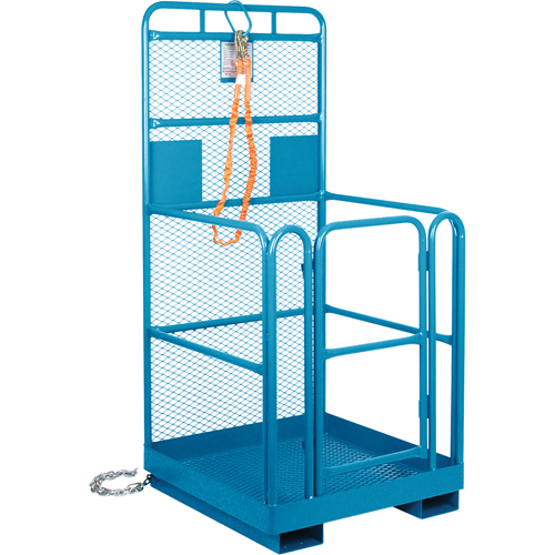 High Work Maintenance Platform, 36" W x 36" D x 72" H, 1000 lbs. Capacity, Steel Brunswick Fyr & Safety