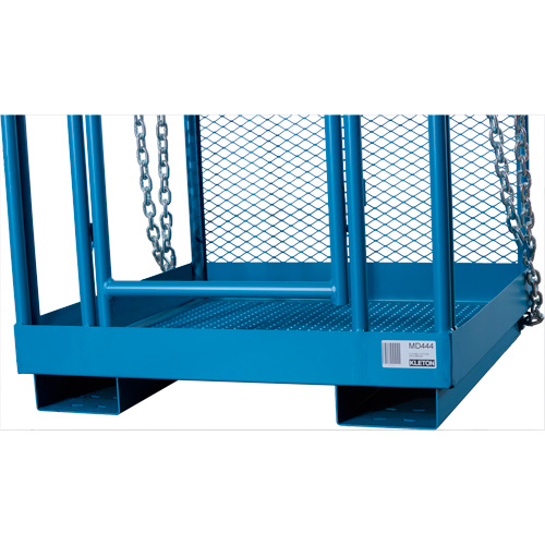 High Work Maintenance Platform, 48" W x 48" D x 72" H, 1000 lbs. Capacity, Steel Brunswick Fyr & Safety