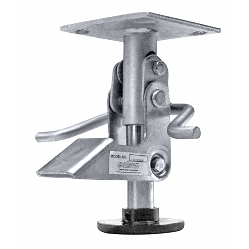 Frein de plancher robuste, 5-7/8" Hauteur rallong&eacute;e, 4-15/16" Hauteur r&eacute;tract&eacute;e Brunswick Fyr & Safety