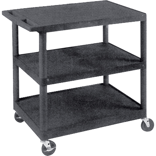Chariot utilitaire, 3 tiers, 18" x 34" x 24", Capacit&eacute; 400 lb Brunswick Fyr & Safety
