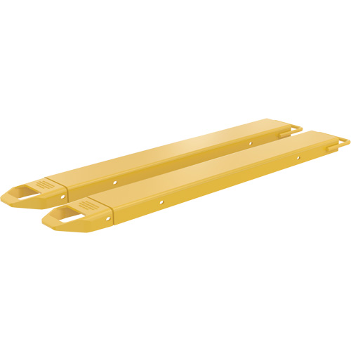 Fork Extensions, 54" L x 6" W, For Fork Width of 5" Brunswick Fyr & Safety