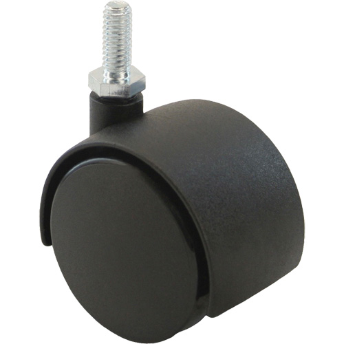 Roulette &agrave; roue double (s&eacute;ries 300/400), Pivotant, Diam&egrave;tre 2" (51 mm), Capacit&eacute; 75 lb (34 kg) Brunswick Fyr & Safety