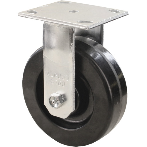 Heavy-Duty EMaxx Kingpin Caster, Rigid, 6" (152.4 mm), Phenolic, 1200 lbs. (544.3 kg.) Brunswick Fyr & Safety