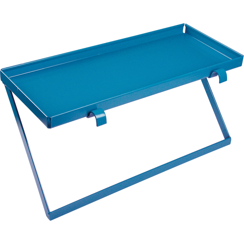 Mechanics/Maintenance Rolling Ladder, Steel, 3 Steps, 28" Platform Height Brunswick Fyr & Safety