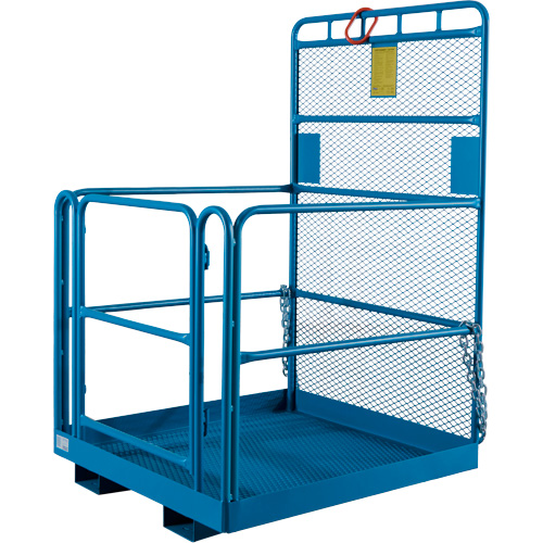 High Work Maintenance Platform, 48" W x 48" D x 72" H, 1000 lbs. Capacity, Steel Brunswick Fyr & Safety