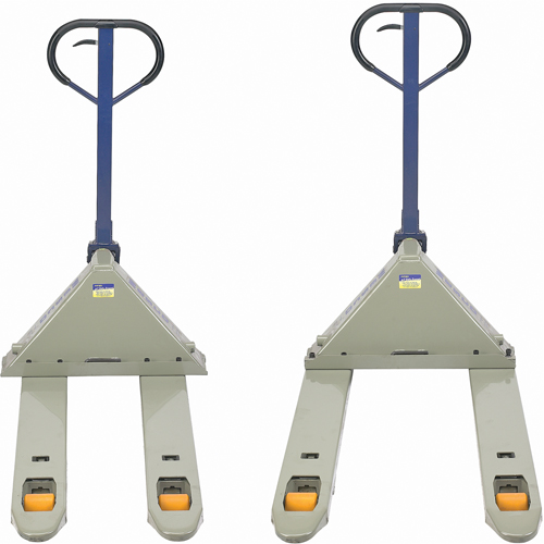 Adjustable Width Pallet Trucks, 48" L x 27" W, 5500 lbs. Capacity Brunswick Fyr & Safety