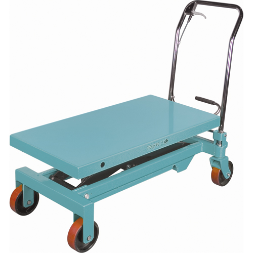 Table &eacute;l&eacute;vatrice robuste &agrave; ciseaux hydraulique, 39-3/8" lo x 20-1/8" la, Acier, Capacit&eacute; 1650 lb Brunswick Fyr & Safety