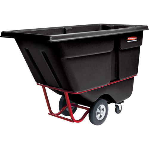 Tilt Truck, Polyethylene, 1 cu. yd., 1250 lbs. Load Capacity Brunswick Fyr & Safety