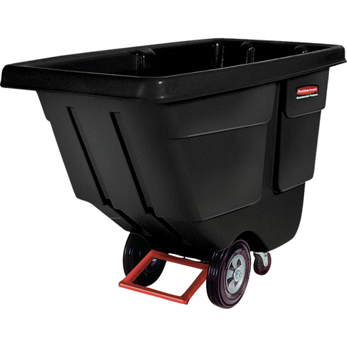 Tilt Truck, Polyethylene, 1 cu. yd., 850 lbs. Load Capacity Brunswick Fyr & Safety