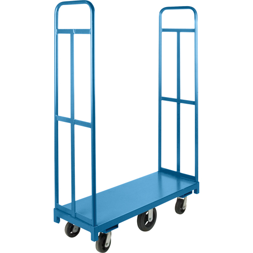 Chariot &agrave; plateforme U-Boat, 48" lo x 18" la x Capacit&eacute; 1500 lb, Roues en Caoutchouc Brunswick Fyr & Safety