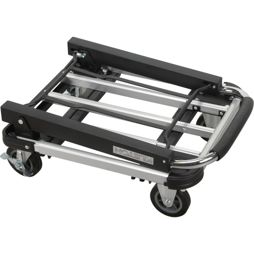 Chariots &agrave; plateforme pliants, Aluminium, 300 lb, 28" lo x 16" la, Hauteur 32" Brunswick Fyr & Safety