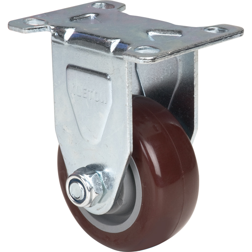 Roulette, Fixe, 3" (76 mm), Polyur&eacute;thane, 230 lb (104 kg) Brunswick Fyr & Safety