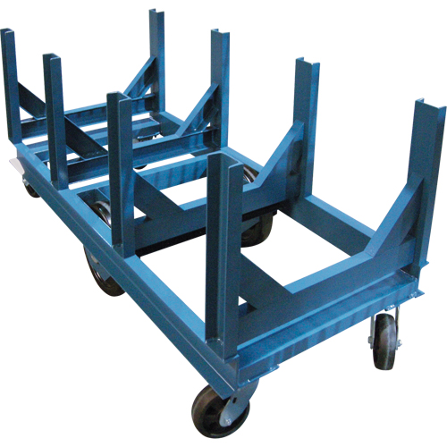 Chariot &agrave; berceaux, 60" lo x 28" la x 29" h, Capacit&eacute; de 5000 lb, Roue Ph&eacute;nolique Brunswick Fyr & Safety