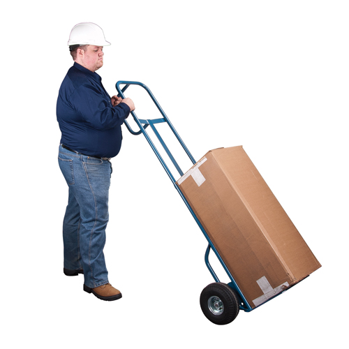 Diable haut de luxe, Prise En P, Acier, Hauteur de 72", Capacit&eacute; 700 lb Brunswick Fyr & Safety