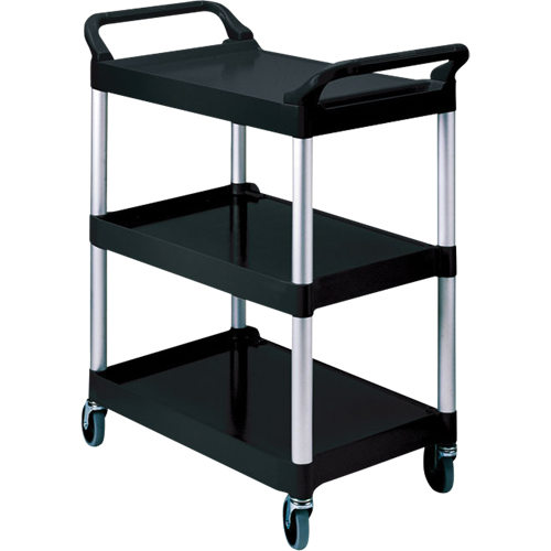 Chariot de service, 3 tiers, 19" x 38" x 34", Capacit&eacute; 200 lb Brunswick Fyr & Safety