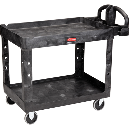 Chariot utilitaire robuste - 4546-00, 2 tiers, 26" x 33-1/4" x 55", Capacit&eacute; 750 lb Brunswick Fyr & Safety
