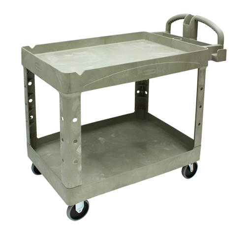 Chariot utilitaire robuste - 4520-88, 2 tiers, 25-1/4" x 39" x 44", Capacit&eacute; 500 lb Brunswick Fyr & Safety