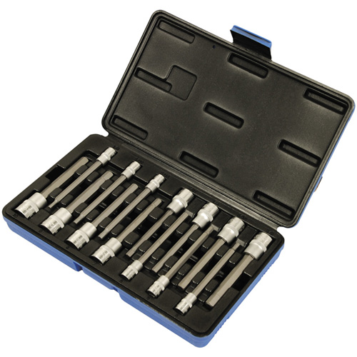 SAE/Metric Socket Set, Hex, 1/4"/3/8" Drive, 14 Pcs Brunswick Fyr & Safety
