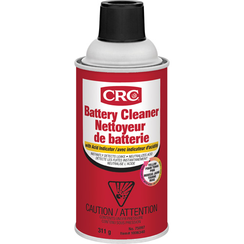Battery Cleaner With Acid Indicator, Aerosol Can Brunswick Fyr & Safety