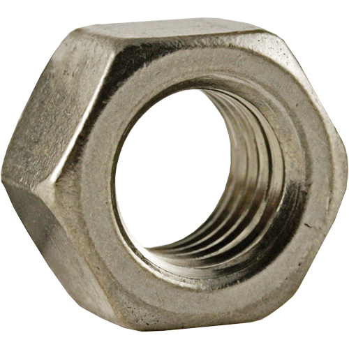 Hex Nut, 1/2", Stainless Steel, Fine Thread Brunswick Fyr & Safety