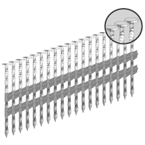 21° Strip Nails - Plastic Collated Brunswick Fyr & Safety