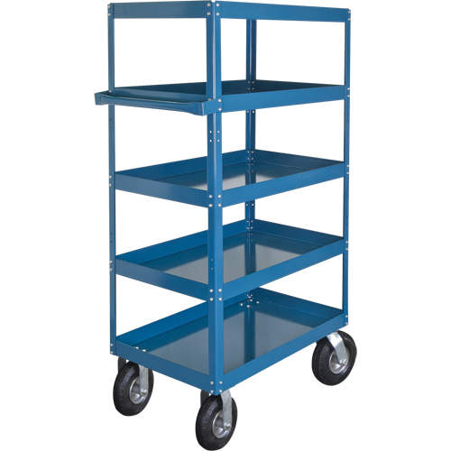 Chariots &agrave; tablette, 5 Tiers, 24" la x 65" h x 36" p, Capacit&eacute; 900 lb Brunswick Fyr & Safety