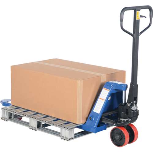 Transpalette manuel Quick-Lift, Acier, 48" lo x 20" la, Capacit&eacute; 5500 lb Brunswick Fyr & Safety