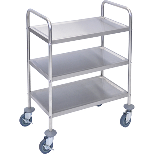 Chariot &agrave; tablettes, 3 Tiers, 16" la x 35" h x 26" p, Capacit&eacute; 200 lb Brunswick Fyr & Safety