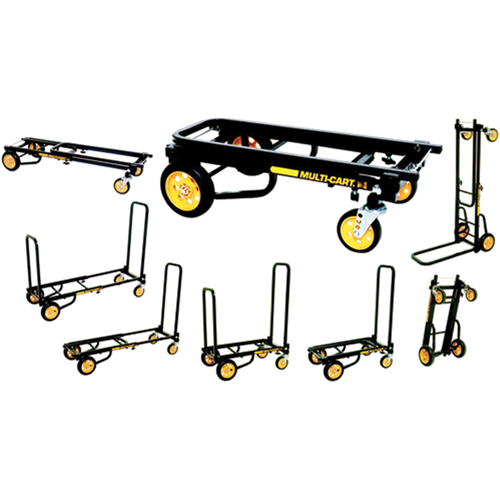 RockNRoller&reg; Multi-Cart&reg; 8-in-1 Equipment Transporter - Micro, Steel, 350 lbs. Capacity Brunswick Fyr & Safety