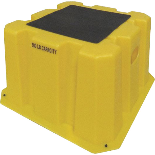 Escabeaux emboîtables industriels, 25" x 25" x Hauteur 14-3/4" Brunswick Fyr & Safety