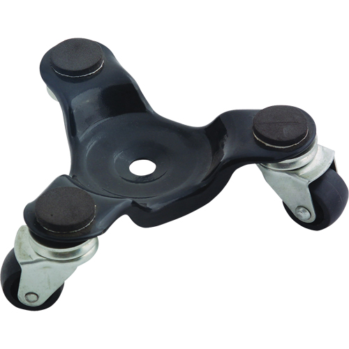 Leg Dolly, 200 lbs. Capacity, Steel Frame, 2.45" H Brunswick Fyr & Safety