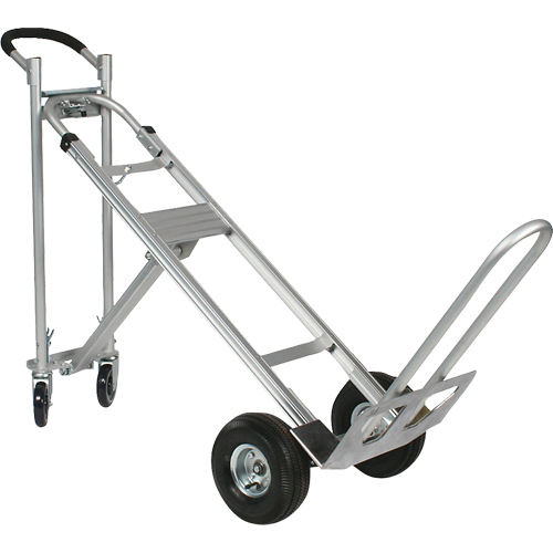 Three-Position Spartan III Convertible Hand Truck, Aluminum, 750 lbs. Capacity Brunswick Fyr & Safety