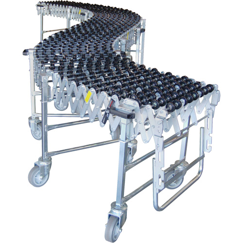 Expandable/Flexible Conveyors, 30" W x 8' 6" L, 226 lbs. per lin. ft. Capacity Brunswick Fyr & Safety