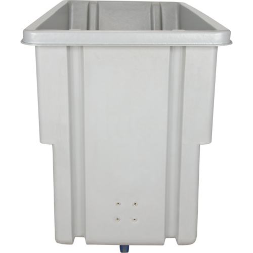 Tilt Truck, Polyethylene, 0.625 cu. yd., 500 lbs. Load Capacity Brunswick Fyr & Safety