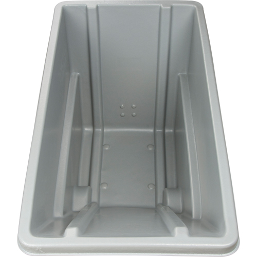 Tilt Truck, Polyethylene, 0.625 cu. yd., 500 lbs. Load Capacity Brunswick Fyr & Safety