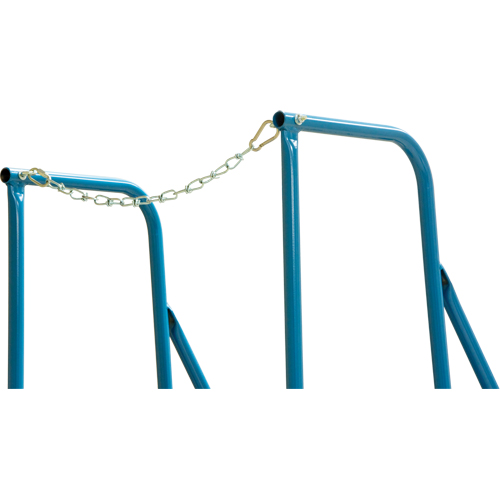 Trailer Access Rolling Ladder with Rails, 4 Steps, 22" Step Width, 37" Platform Height, Steel Brunswick Fyr & Safety