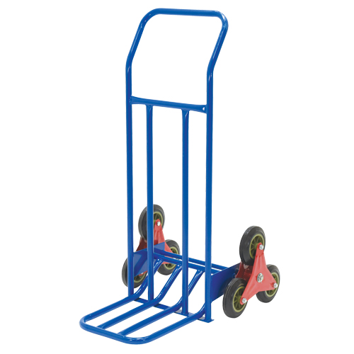 Stair Climbing Hand Truck, Steel Frame, 24" W x 45-3/4" H, 300 lbs. Capacity Brunswick Fyr & Safety