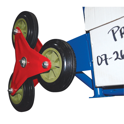 Stair Climbing Hand Truck, Steel Frame, 24" W x 45-3/4" H, 300 lbs. Capacity Brunswick Fyr & Safety