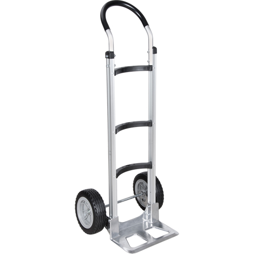 Knocked Down Hand Truck, Continuous Handle, Aluminum, 49-5/8" Height, 500 lbs. Capacity Brunswick Fyr & Safety