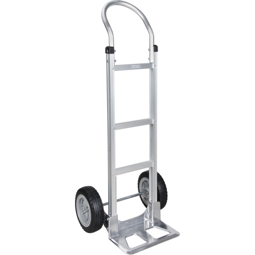 Knocked Down Hand Truck, Continuous Handle, Aluminum, 49-5/8" Height, 500 lbs. Capacity Brunswick Fyr & Safety