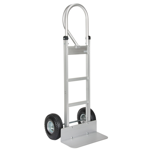 Knocked Down Hand Truck, P-Handle Handle, Aluminum, 52-1/8" Height, 500 lbs. Capacity Brunswick Fyr & Safety