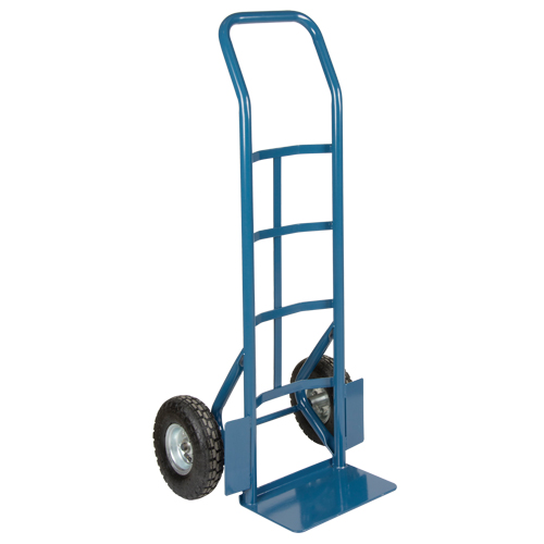 Heavy-Duty Hand Truck, Continuous Handle, Steel, 50" Height, 800 lbs. Capacity Brunswick Fyr & Safety