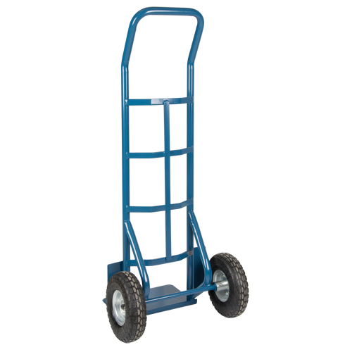 Heavy-Duty Hand Truck, Continuous Handle, Steel, 50" Height, 800 lbs. Capacity Brunswick Fyr & Safety