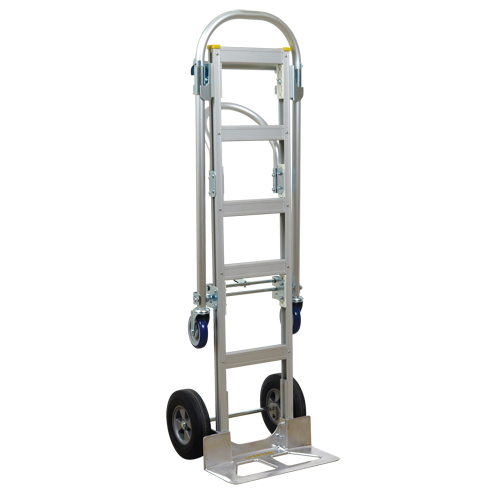 SPTN-SR-T18-SR Spartan Sr. Convertible Hand Truck, Aluminum, 1000 lbs. Capacity Brunswick Fyr & Safety