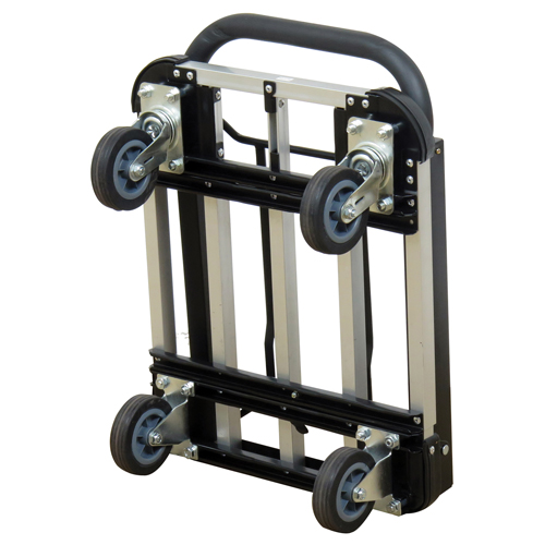 Folding Handle Platform Truck, Aluminum, 300 lbs., 28" L x 16" W, 37.75" High Brunswick Fyr & Safety