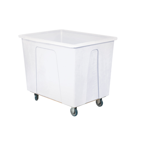 Box Truck, White Polyethylene, 46" L x 34" W x 40" H, 25 cu. Ft. Volume, 600 lbs. Capacity Brunswick Fyr & Safety