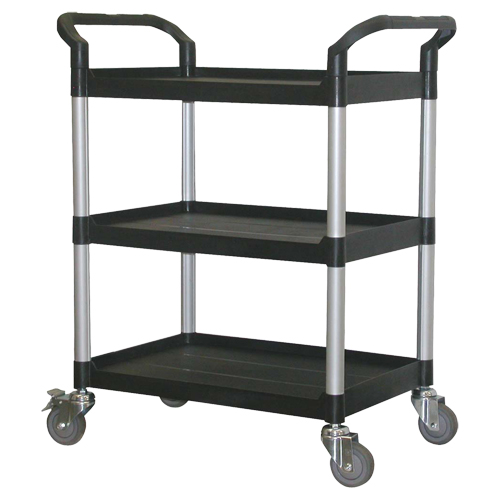 Chariot utilitaire, 3 tiers, 33-1/2" x 39-3/8" x 19", Capacit&eacute; 300 lb Brunswick Fyr & Safety