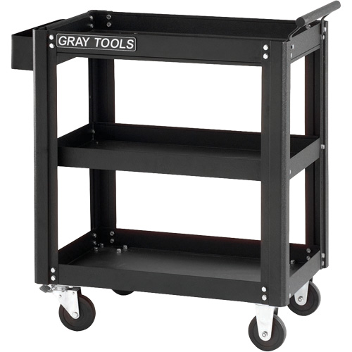 Utility Cart, 19-1/4" L x 27-1/2" W x 32-3/4" H, Grey Brunswick Fyr & Safety
